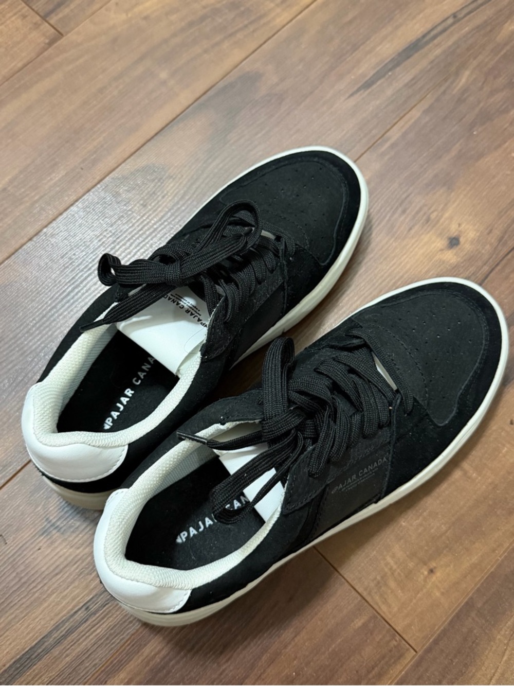 Pajar Black and White Women's Sneakers